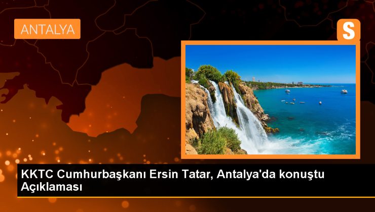 KKTC Cumhurbaşkanı Tatar: Kıbrıs’ın başkalarının yönetimine asla müsaade edemeyiz