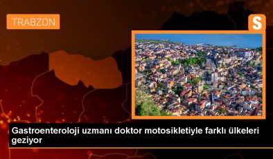 Trabzon’da Motosiklet Tutkusuyla Tanınan Prof. Dr. Mehmet Arslan, 8 Yılda 20’den Fazla Ülke Gezdi