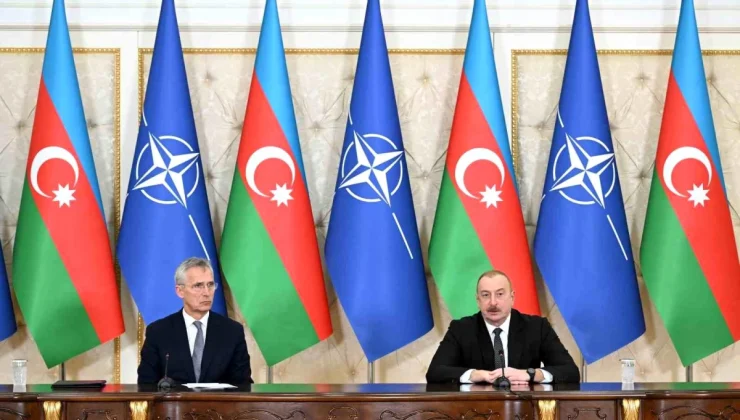 Azerbaycan Cumhurbaşkanı İlham Aliyev, NATO Genel Sekreteri Jens Stoltenberg’i kabul etti