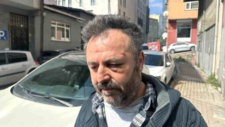 Kağıthane’de servis şoförü saldırıya uğradı