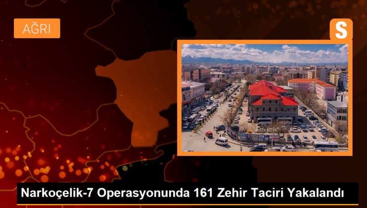 Narkoçelik-7 Operasyonunda 161 Zehir Taciri ve Sokak Satıcısı Yakalandı