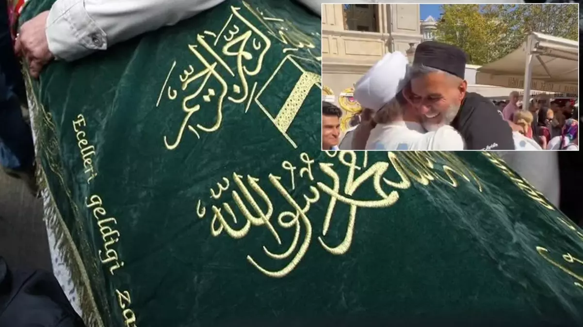 Ahu Tuğba’nın cenaze töreninde ilginç anlar! Birbirlerini kucaklayıp havaya kaldırdılar