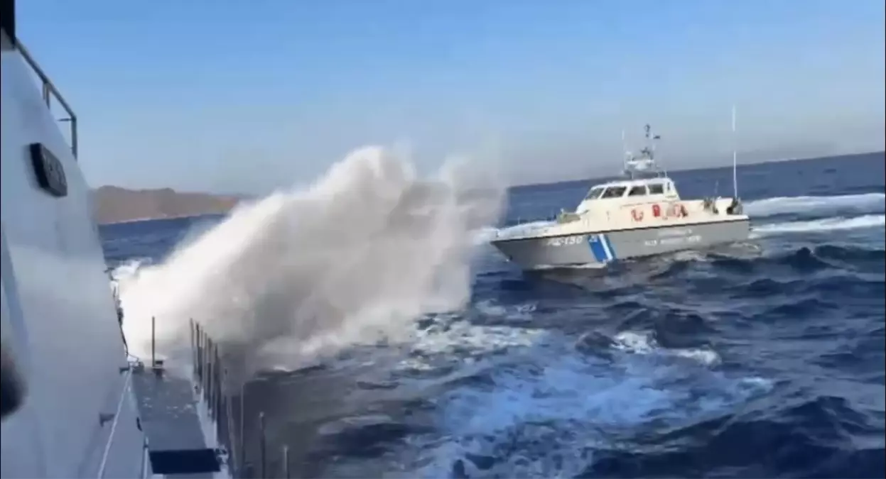 Yunan Botu Türk Teknesine Ateş Açtı