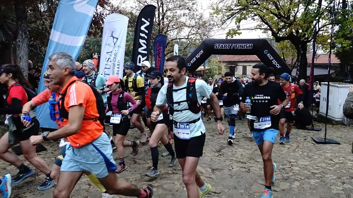 Kazdağları’nda Kar Spor İda Ultra Maratonu başladı