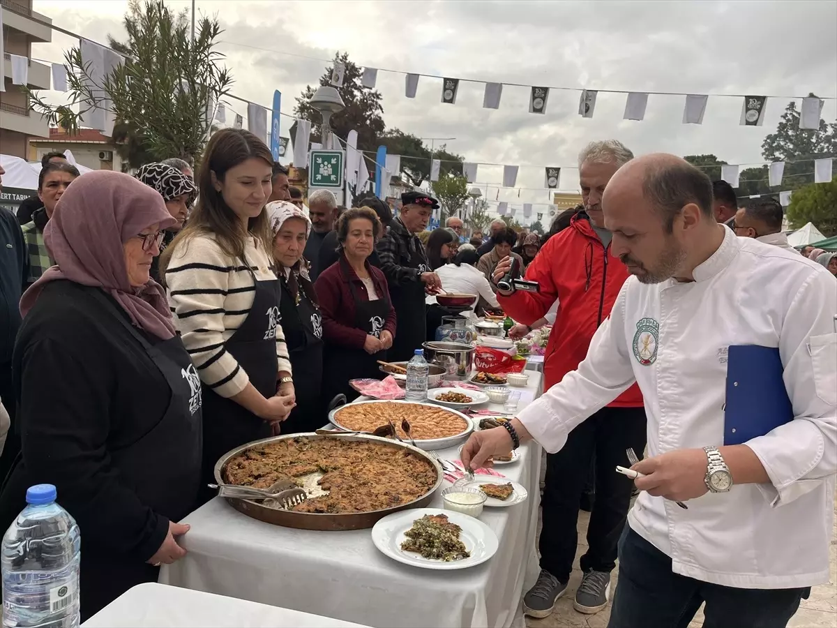 Milas’ta Zeytinyağlı Yemek Yarışması