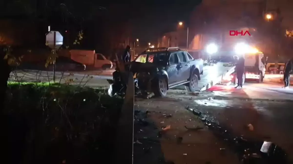 Bursa’da Kafa Kafaya Çarpışma: 3 Yaralı