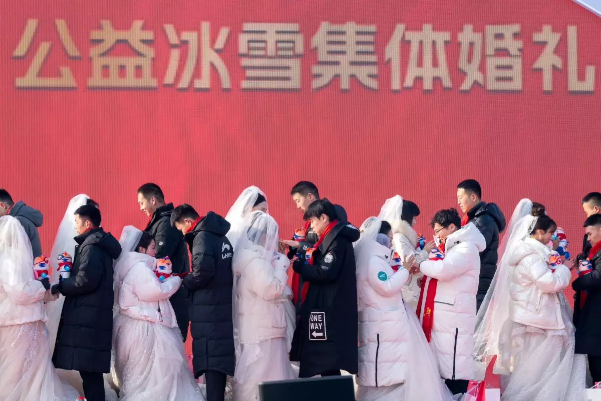 Harbin’de Ücretsiz Düğün Etkinliği
