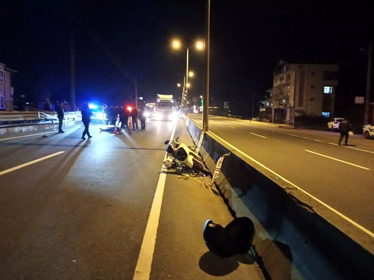 Motosiklet Kazasında Sürücü Hayatını Kaybetti