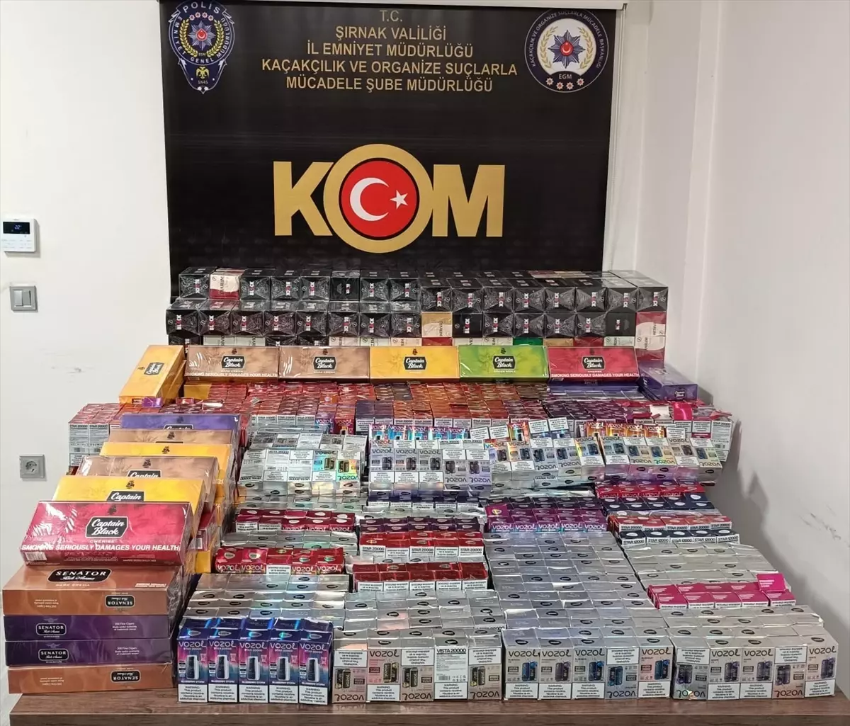 Şırnak’ta Kaçakçılık Operasyonu: 35 Gözaltı