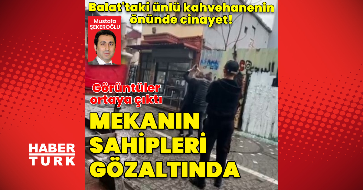 Ünlü dizinin çekildiği mekânın önünde cinayet