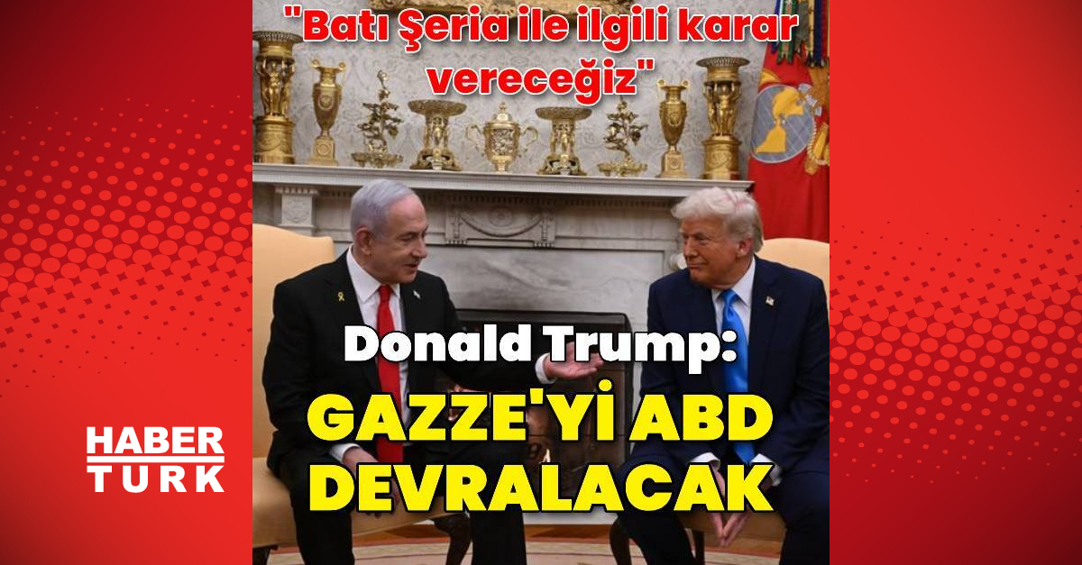 ABD Başkanı Trump’tan kritik İran ve Gazze açıklamaları
