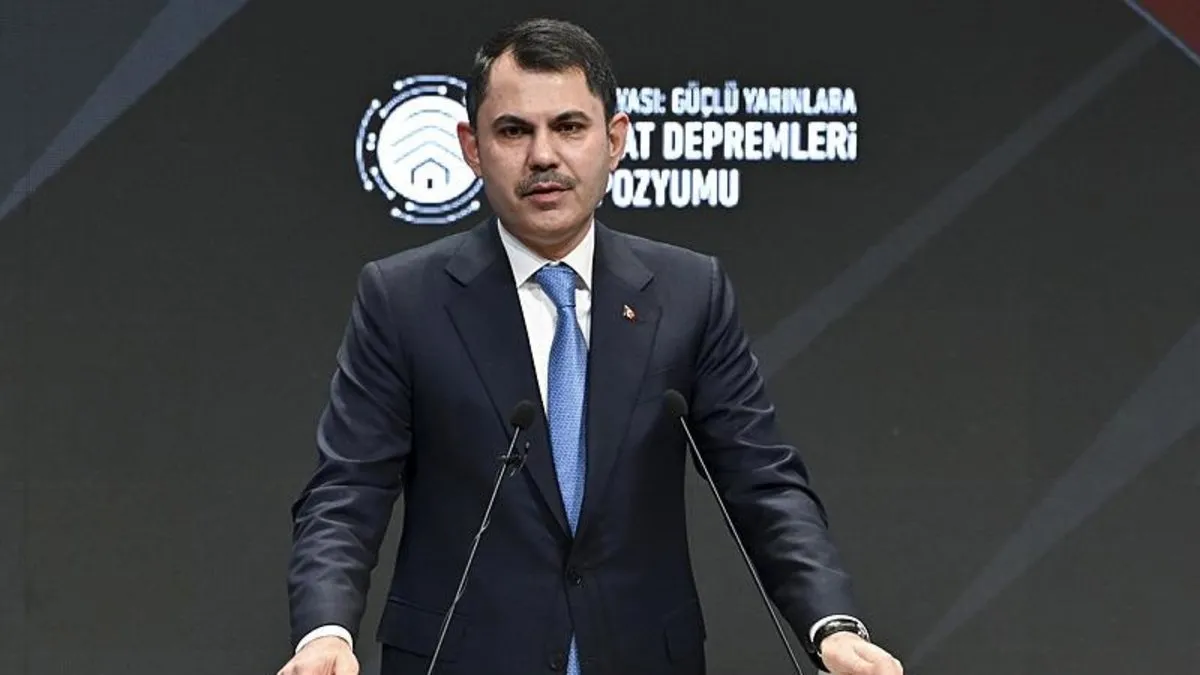 Bakan Kurum duyurdu: 2025’in sonunda konutların tamamı teslim edilecek